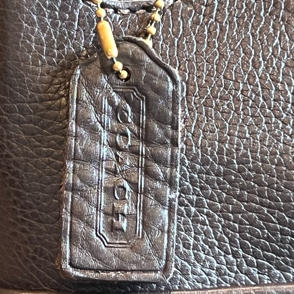 Coach Sonoma brown Pebbled Leather Shoulder Bag - Picture 3 of 8